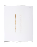 Pearl Tri Colocho earrings, pair laid flat on a white background, solid 18k gold twisted drop earrings with three freshwater pearls each. Tarnish-resistant and made for everyday wear — Maya & Mason handcrafted fine jewellery.